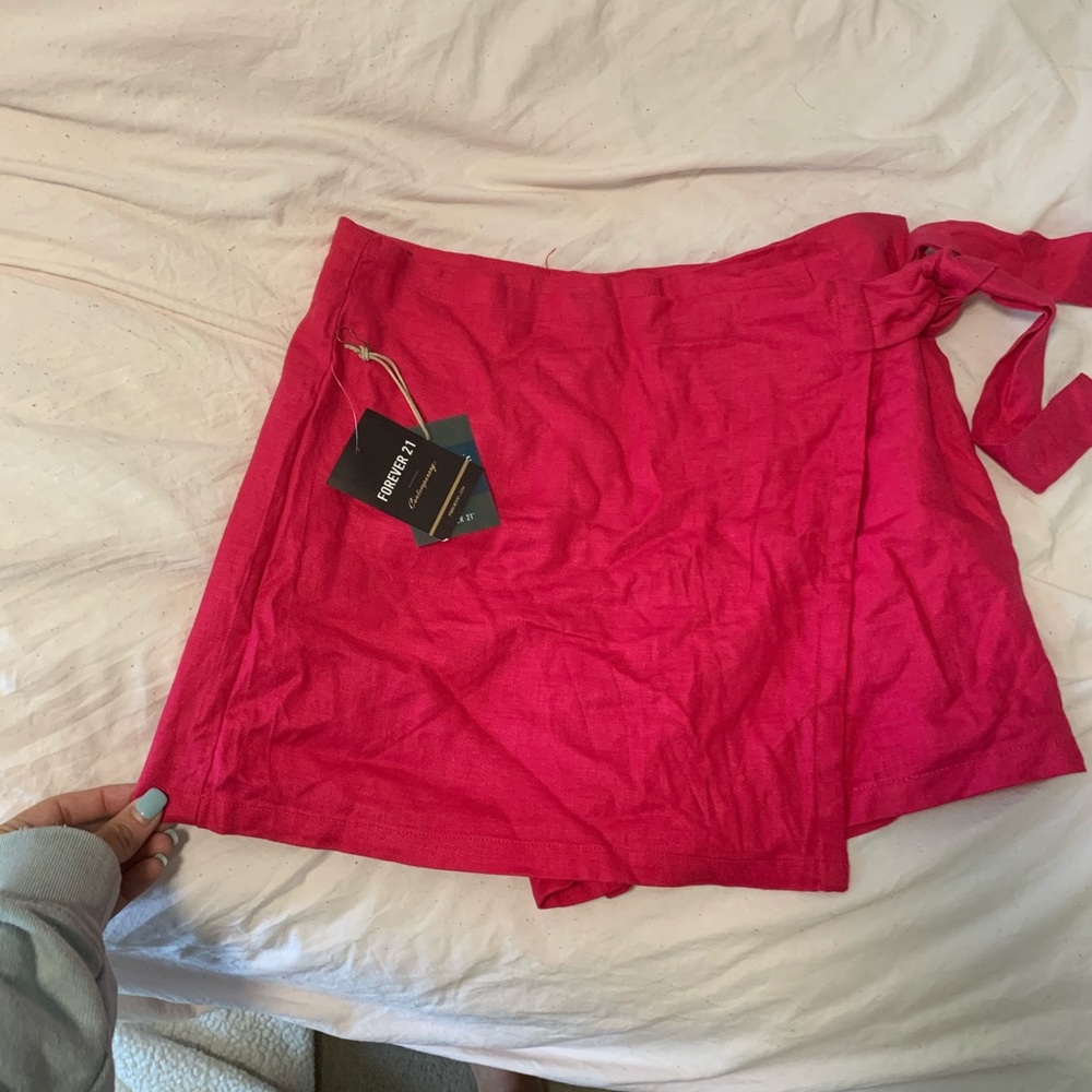 Pink Forever 21 Skort